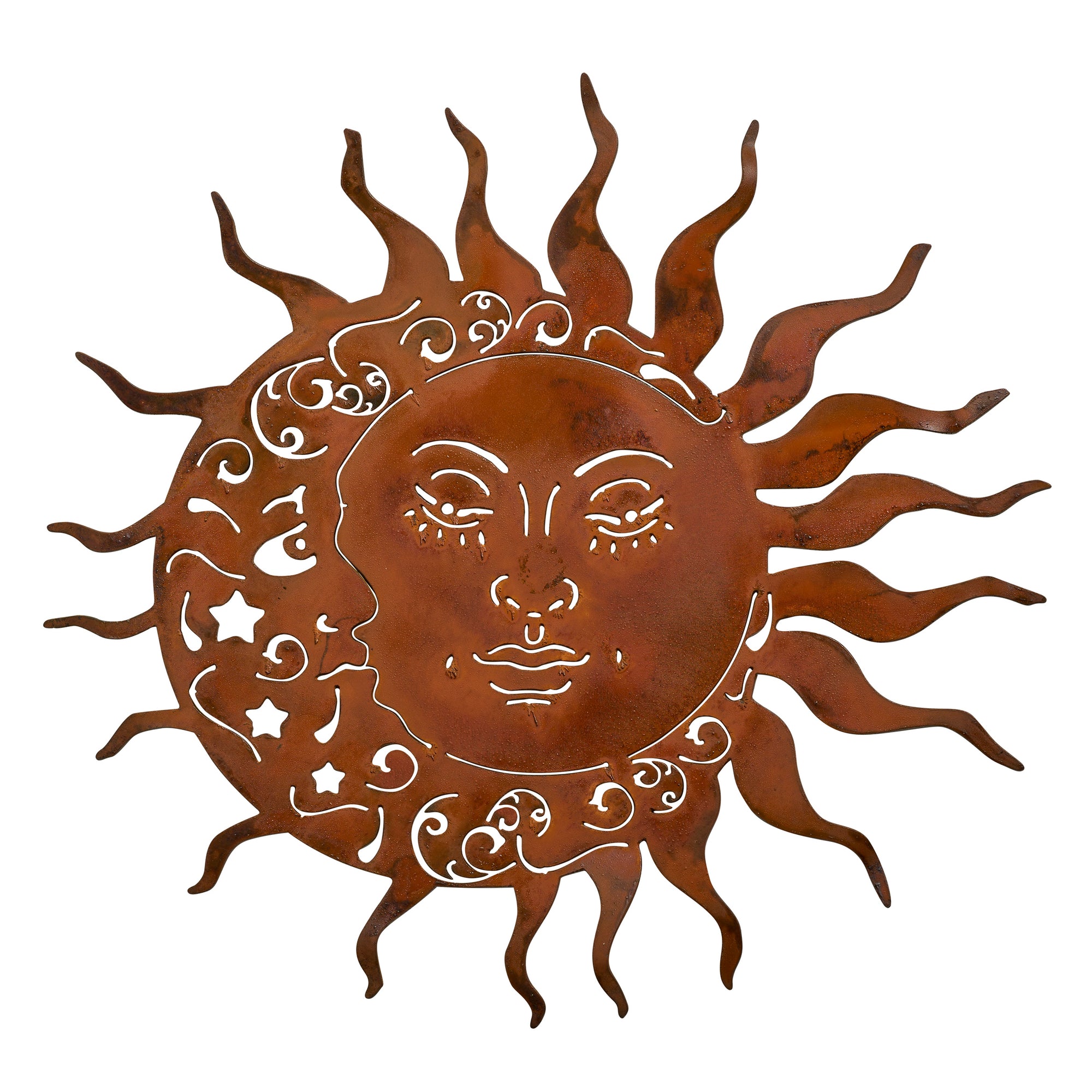 Moon & Sun Metal Art by elizabeth keith design