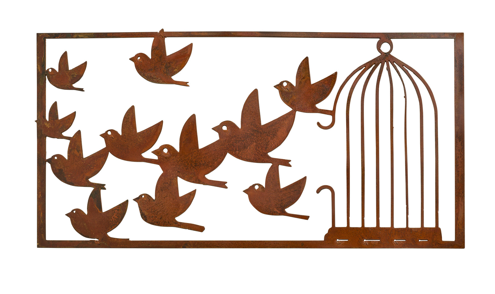 Bird Break Metal Plaque