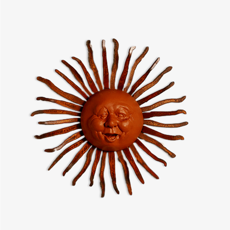 Little Joy Face on Bent Metal Ray