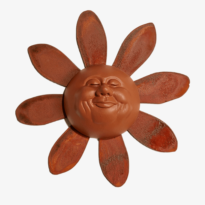 Little Blissful Face with Petal Ray