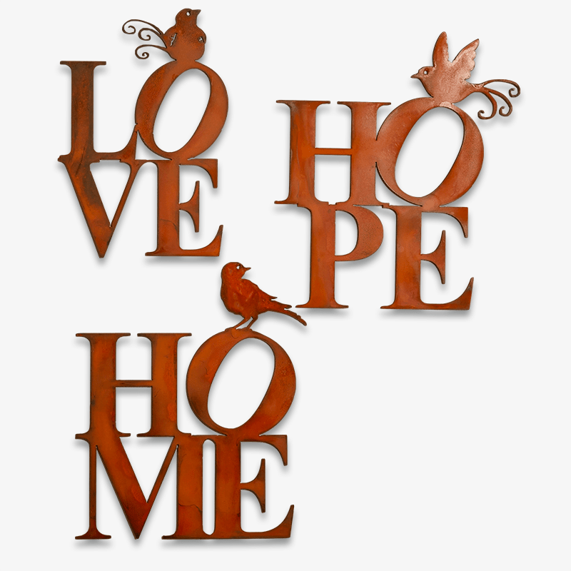 Put a Bird On It..Love, Home Or Hope