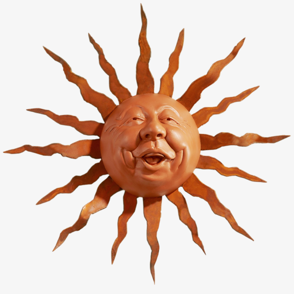 Small Happy Face on Star Ray