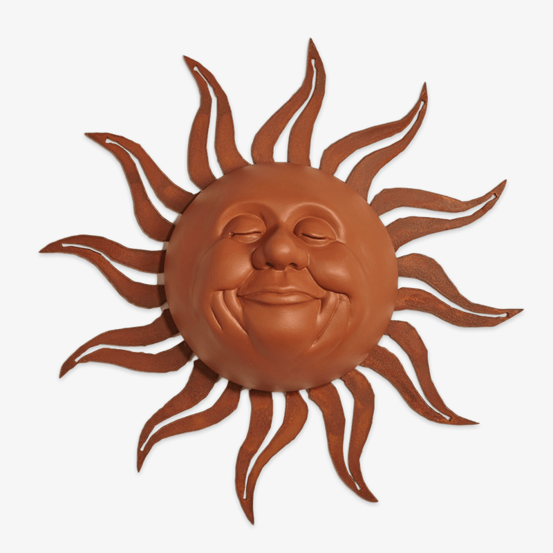 Small Bliss Sun Face on Whirl Ray