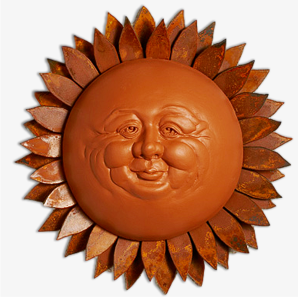 Medium Sweetie Face on Double Sunflower Ray